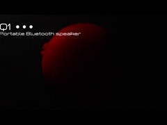 ミニアウトドアスピーカー 3.7V 800mAh ブルートゥーススピーカー