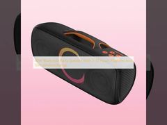 40WのBluetoothパーティスピーカー 3-12時間のプレイタイムと10mのワイヤレスレンジ