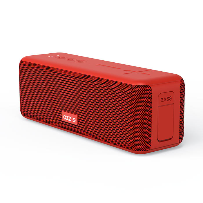 レッドタイプC アウトドアブルートゥーススピーカーシステム 無線 640g Mp3 Wav Ape Flac 音楽形式