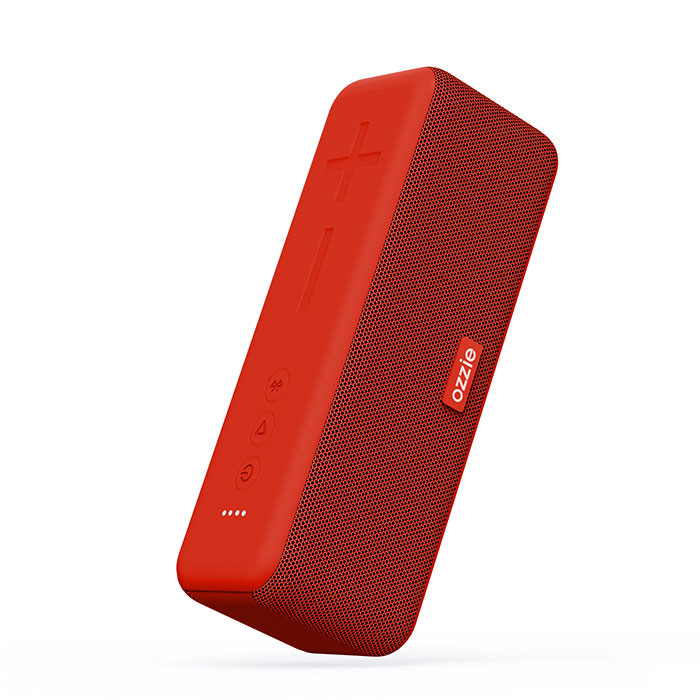 レッドタイプC アウトドアブルートゥーススピーカーシステム 無線 640g Mp3 Wav Ape Flac 音楽形式