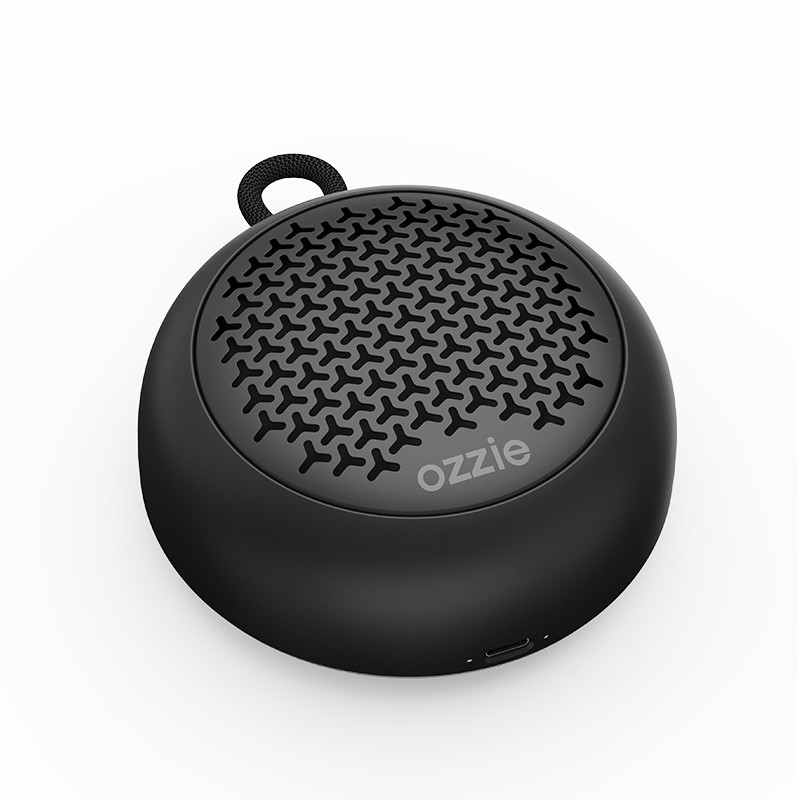革紐5Wの注文のロゴのBluetooth 5.0の携帯用小型屋外のスピーカー