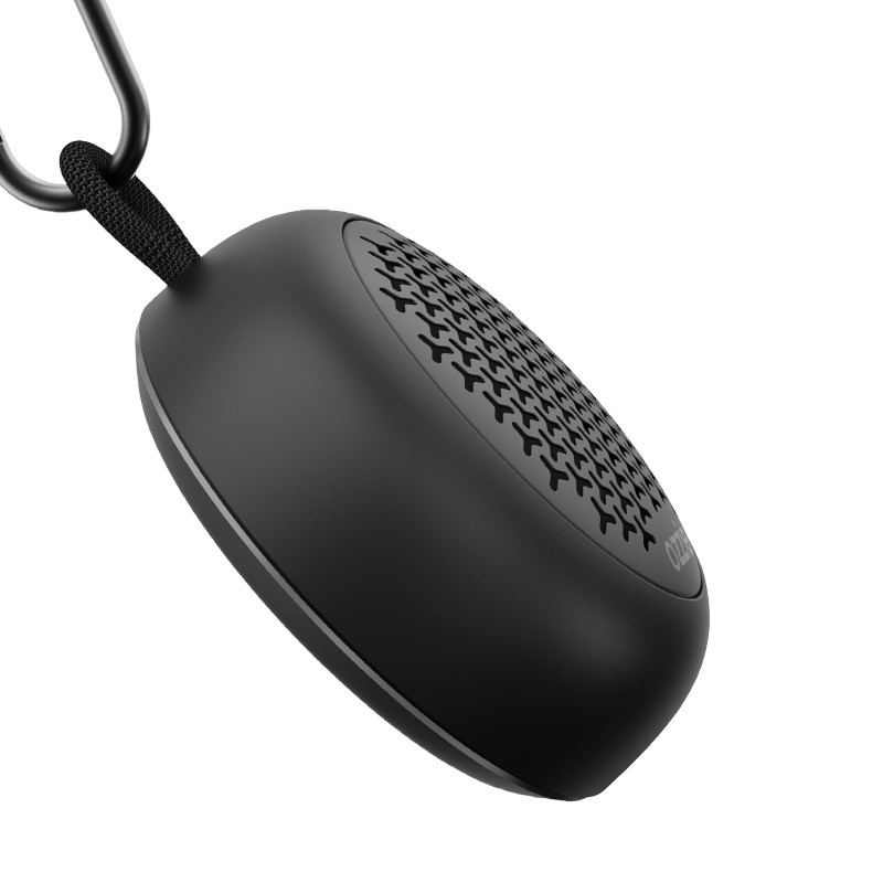 革紐5Wの注文のロゴのBluetooth 5.0の携帯用小型屋外のスピーカー