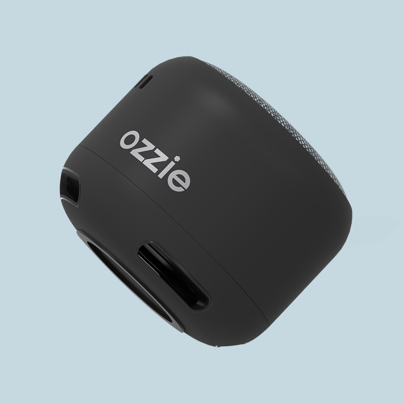 TWS Aux TF カード ポケット サイズ Bluetooth スピーカー D9cm*H7.4cm サイズ
