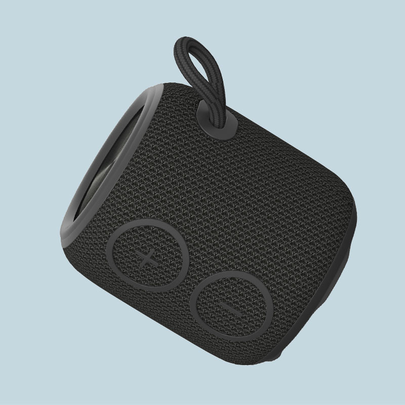 1年保証の携帯用屋外のスピーカーD8cm*H8.9cm電池の寿命10~20時間の