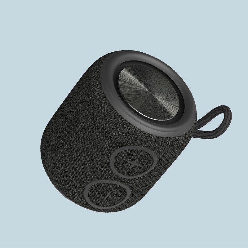 1年保証の携帯用屋外のスピーカーD8cm*H8.9cm電池の寿命10~20時間の
